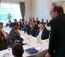 Gabeln im Kaisersaal